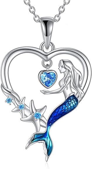 Ocean Necklace 925 Sterling Silver
